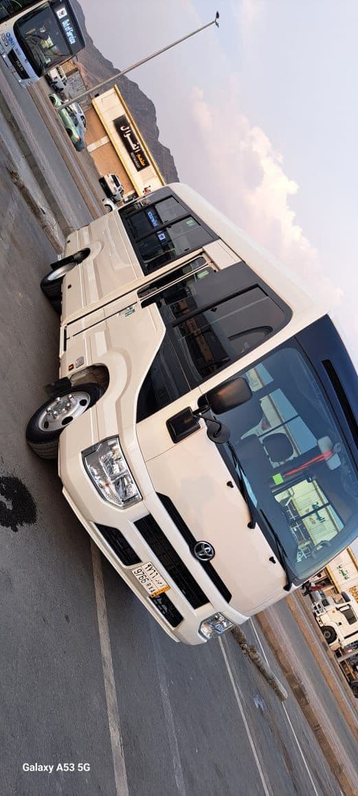 Toyota Coaster Spacious Aisle