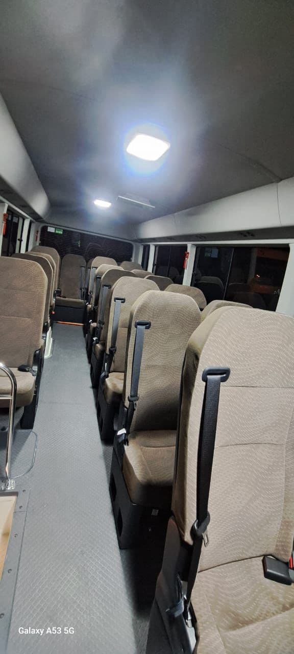 Toyota Coaster Passenger Seating