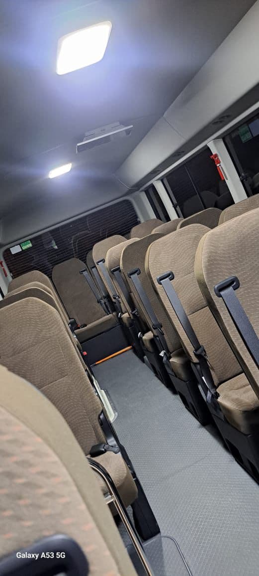 Toyota Coaster Premium Interior
