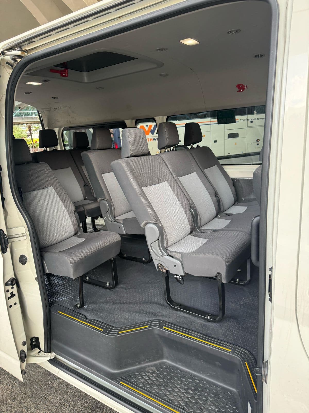 Toyota HiAce Interior Cabin View